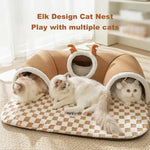 Hide-and-Seek Cat Tunnel Bed