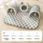 Hide-and-Seek Cat Tunnel Bed